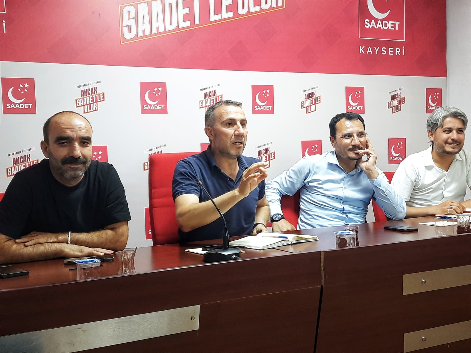 Saadet Partisi Kayseri Teşkilatından Fidan ve Gazze Yardım Kampanyası